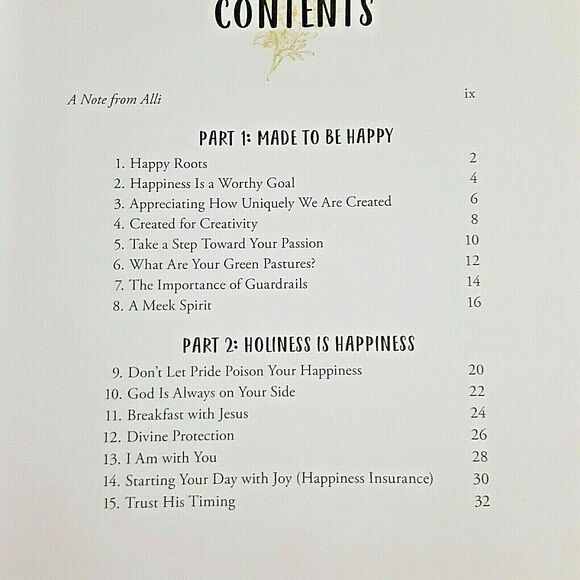 BUY 3... Year of Living Happy Finding Contentment in a Crazy World Journal - Picture 6 of 8
